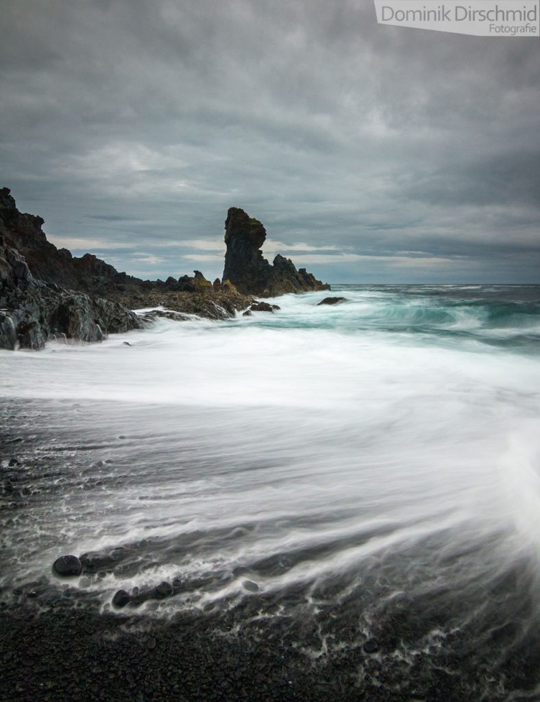 Projekte Island Reise Landschaft Meer Küste Brandung Dominik Dirschmid Fotografie Felsen Fotograf Iceland Sturm Myframedart my framed Art myframed