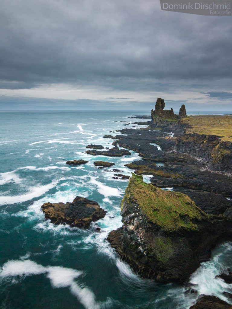 Projekte Island Reise Landschaft Meer Küste Brandung Dominik Dirschmid Fotografie Felsen Fotograf Iceland Sturm Myframedart my framed Art myframed