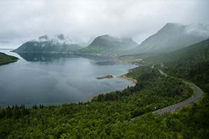 Projekte Norwegen Landschaft Meer Fjord Dominik Dirschmid Fotografie Fotograf Wald My framed Art myframedart Straße